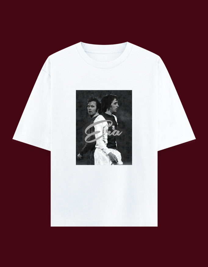 CRUIFF X BACKENBAUER Unisex Oversized Classic T-Shirt