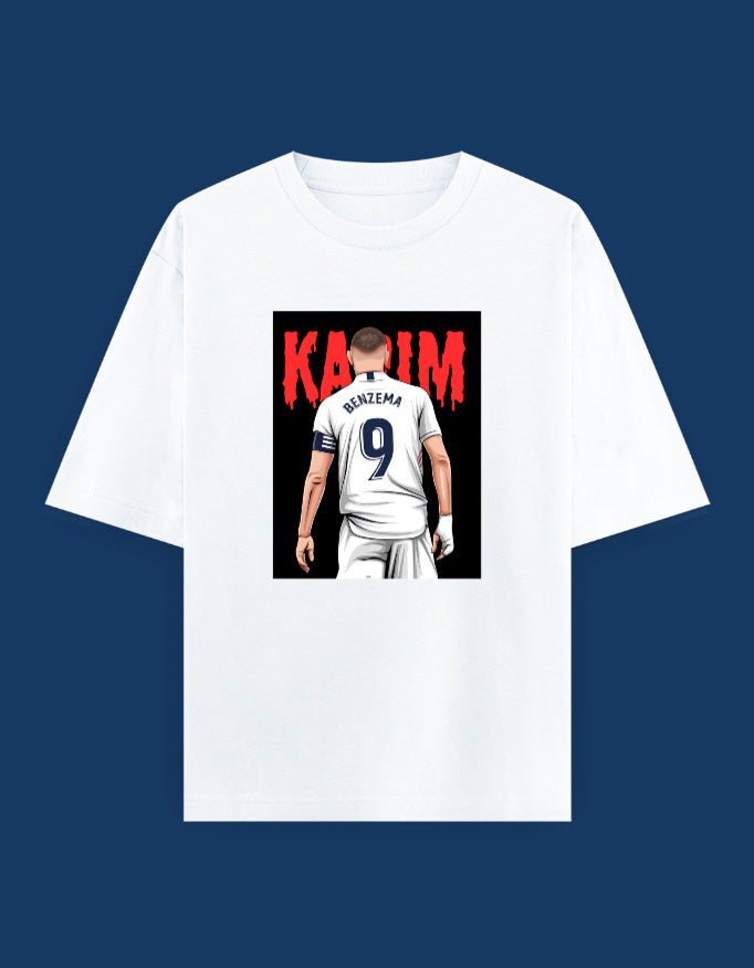 KARIM BENZIMA REAL MADRID Unisex Oversized Classic T-Shirt