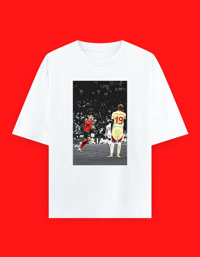 RONALDO EPIC COMEBACK ICONIC MOMENT Unisex Oversized Classic T-Shirt