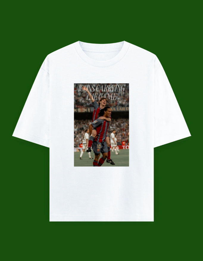 RONALDINHO X MESSI Unisex Oversized Classic T-Shirt