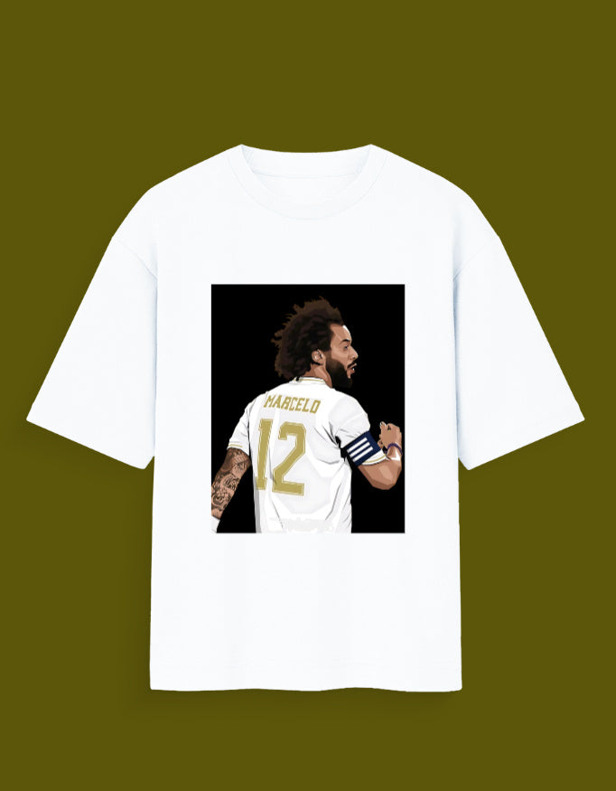 MARCELO REAL MADRID Unisex Oversized Standard T-Shirt